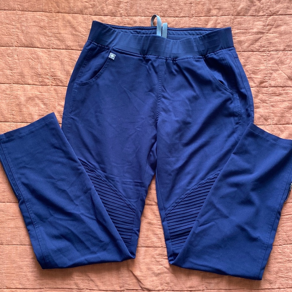 Figs Kayne Moto Scrub Bottoms